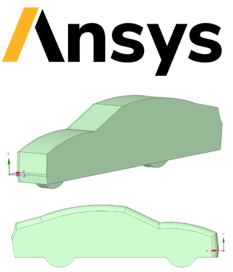 3D model created on Ansys SpaceClaim