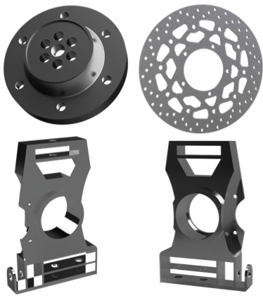 CV joint, disc and upright renders